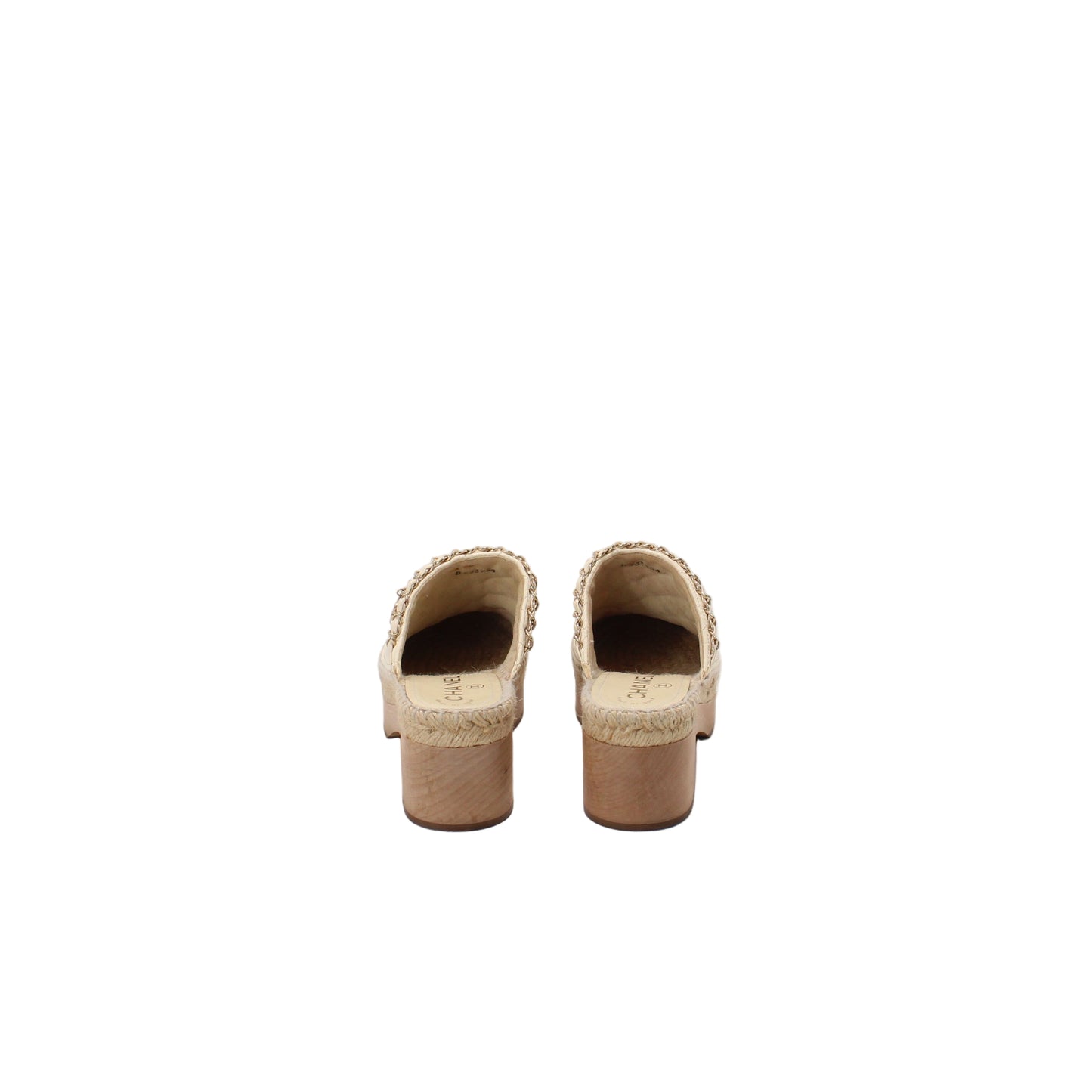 Chanel Interlocking Mules