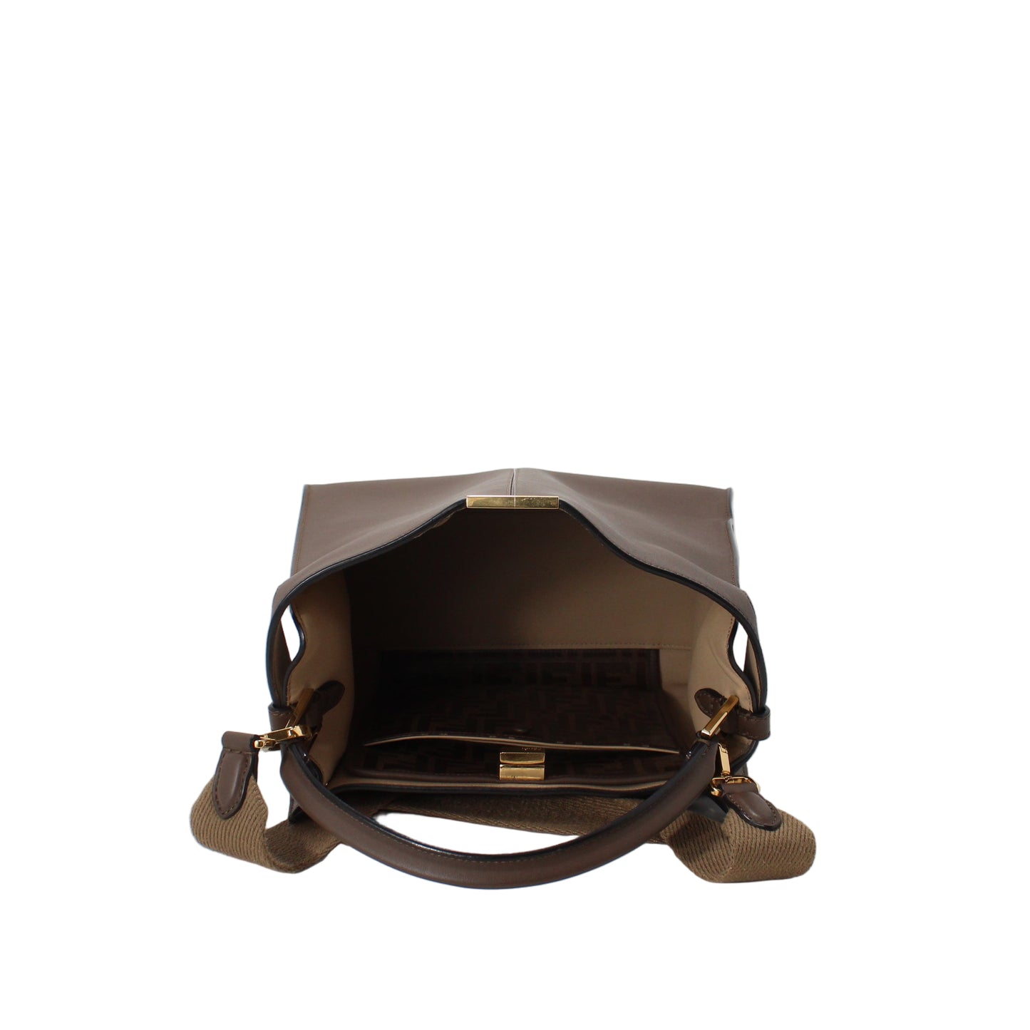 Fendi Peekabo Xtralite Taupe Bag