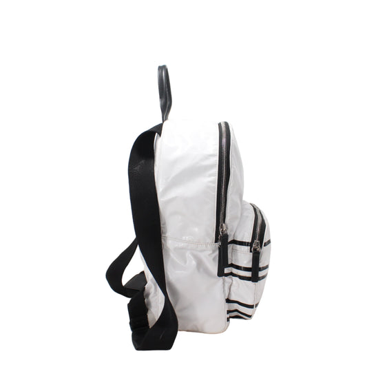 Chanel White Vinyl La Pausa Backpack Bag