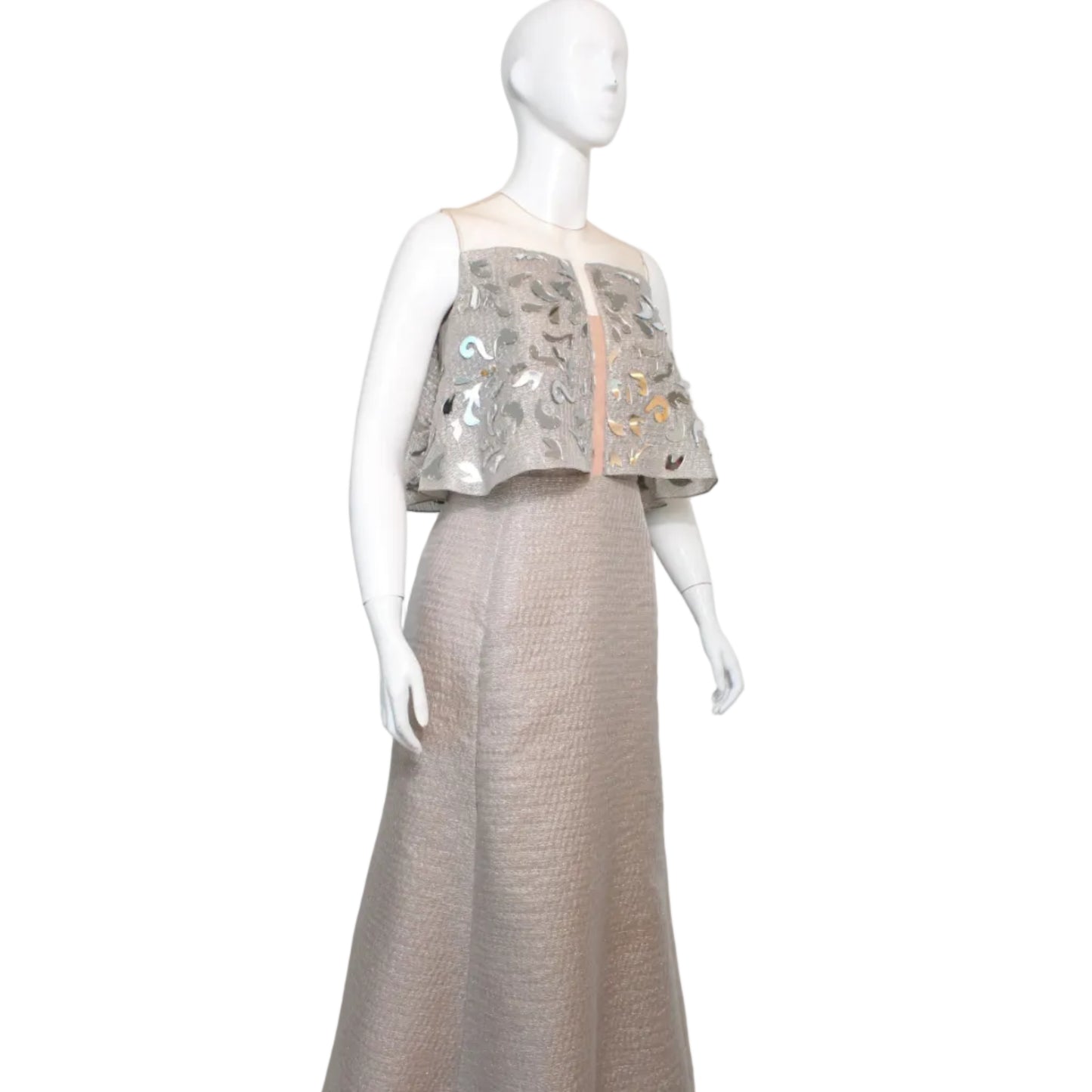 Dress Angel Sanchez Plata Crystal