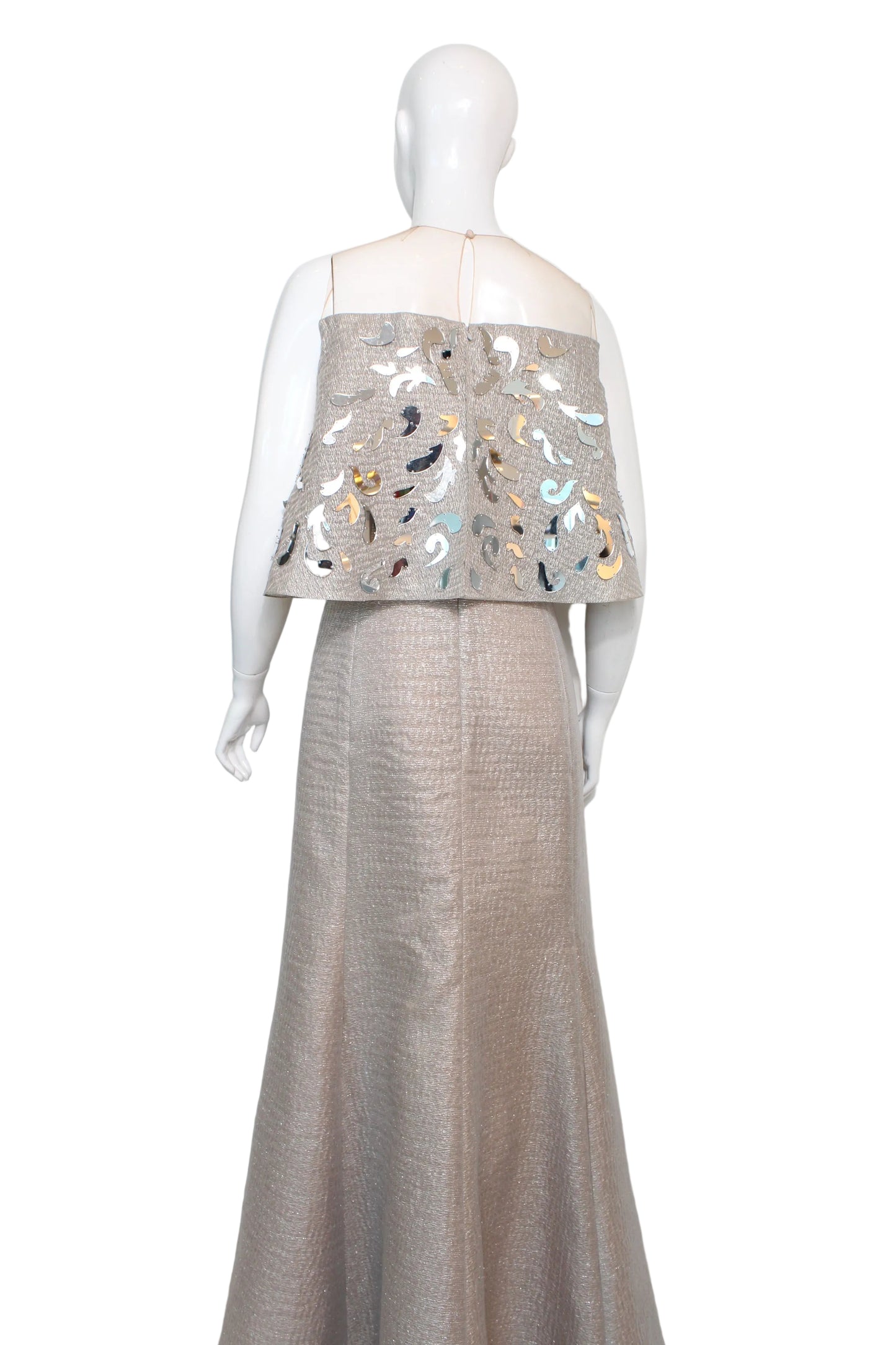 Dress Angel Sanchez Plata Crystal