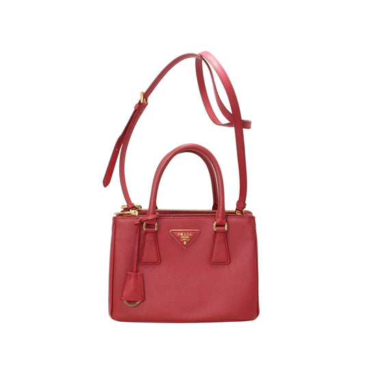 Padra Saffiana Lux Tote Double zip