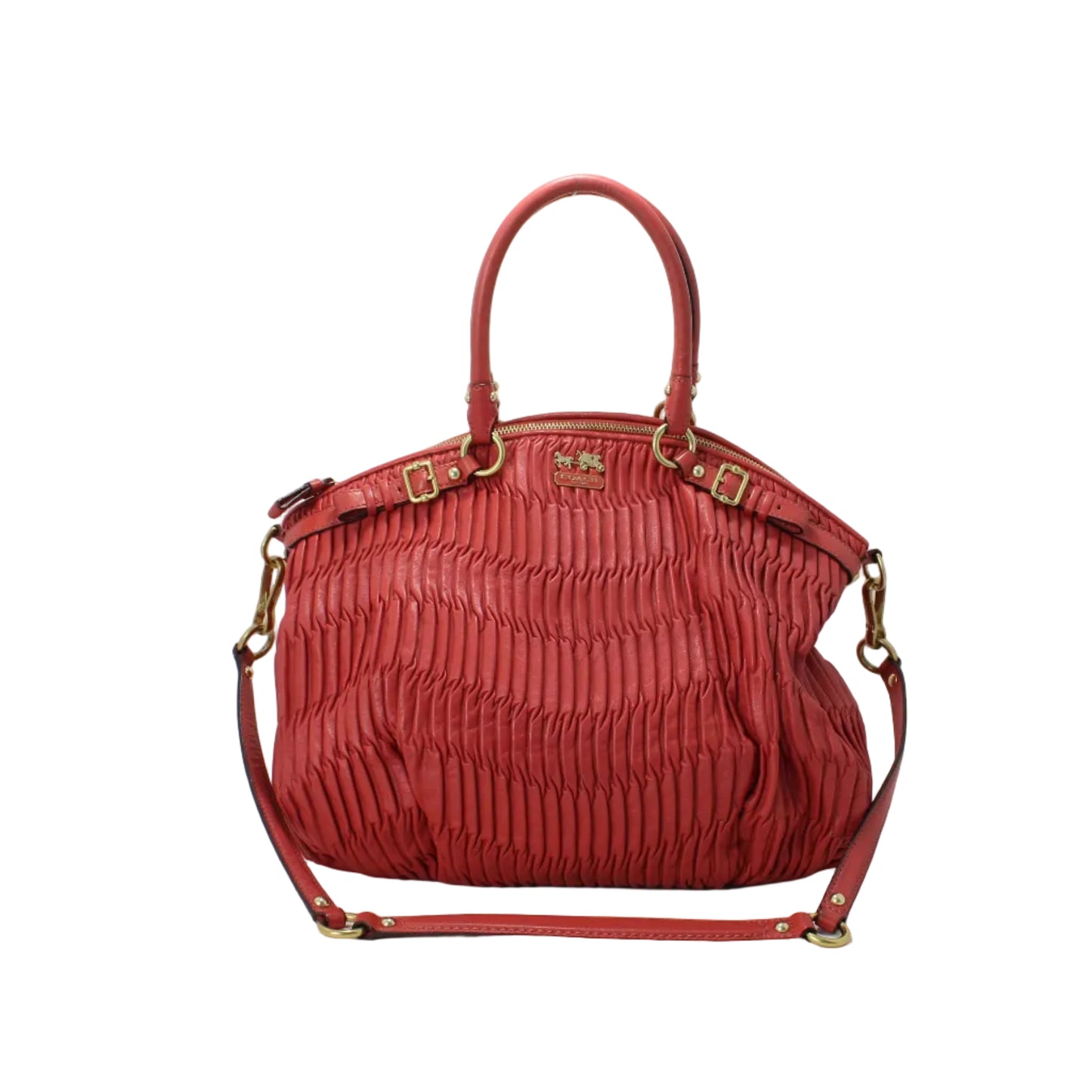 Coach Madison Gathered Leather  lindsey