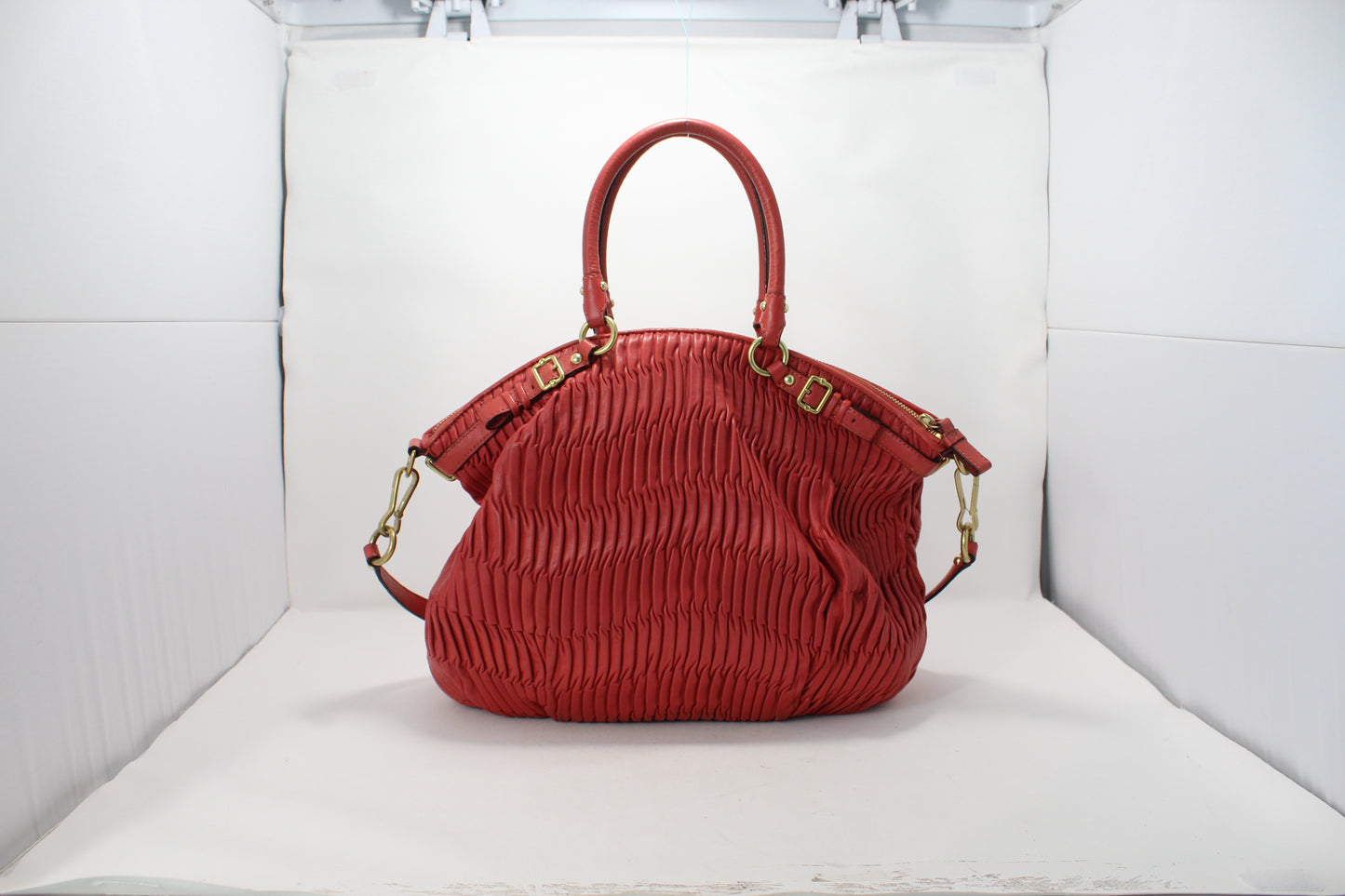 Coach Madison Gathered Leather  lindsey