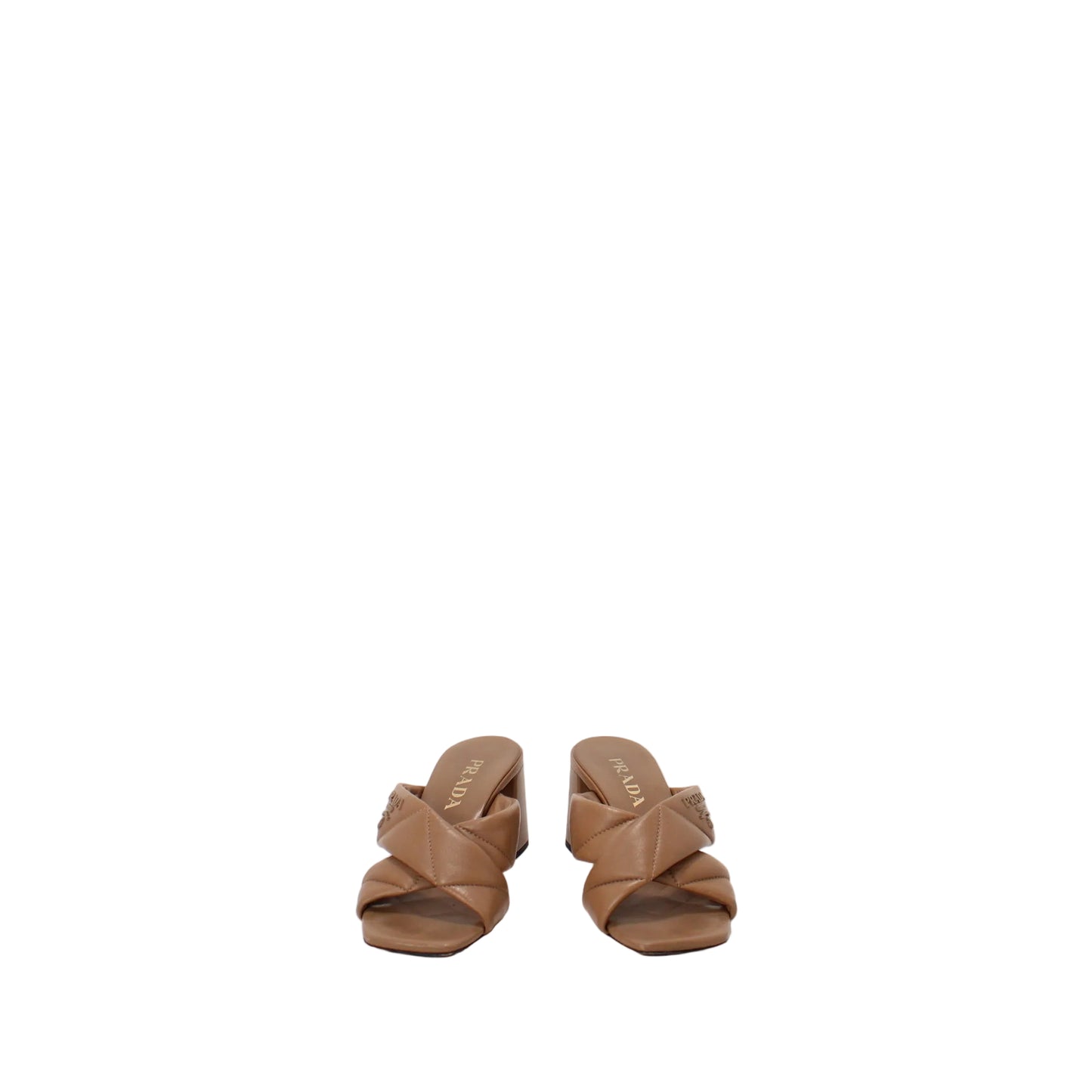 Prada Leather Slides  36                                   