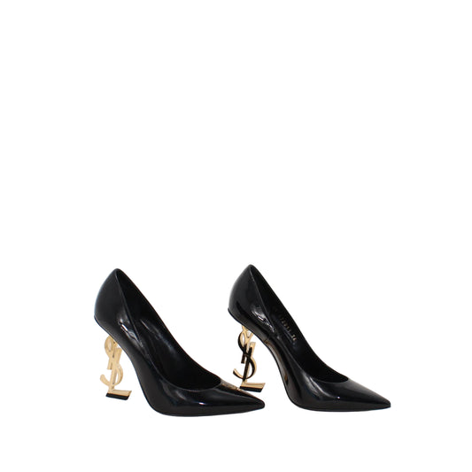 Saint Laurent Opyum Signature Logo Pumps 36