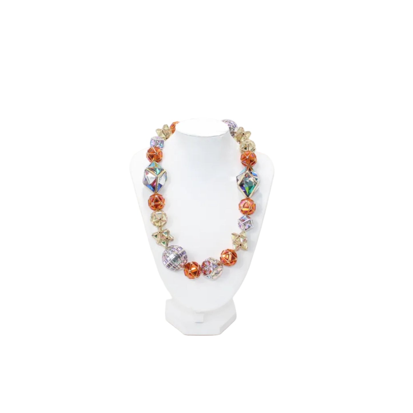 Curiosa Necklace ,Magnetic Closure Mixed Metal Finish