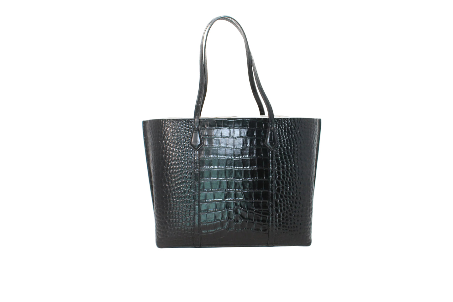 Tory Burch Perry Croc Tote Bag                             