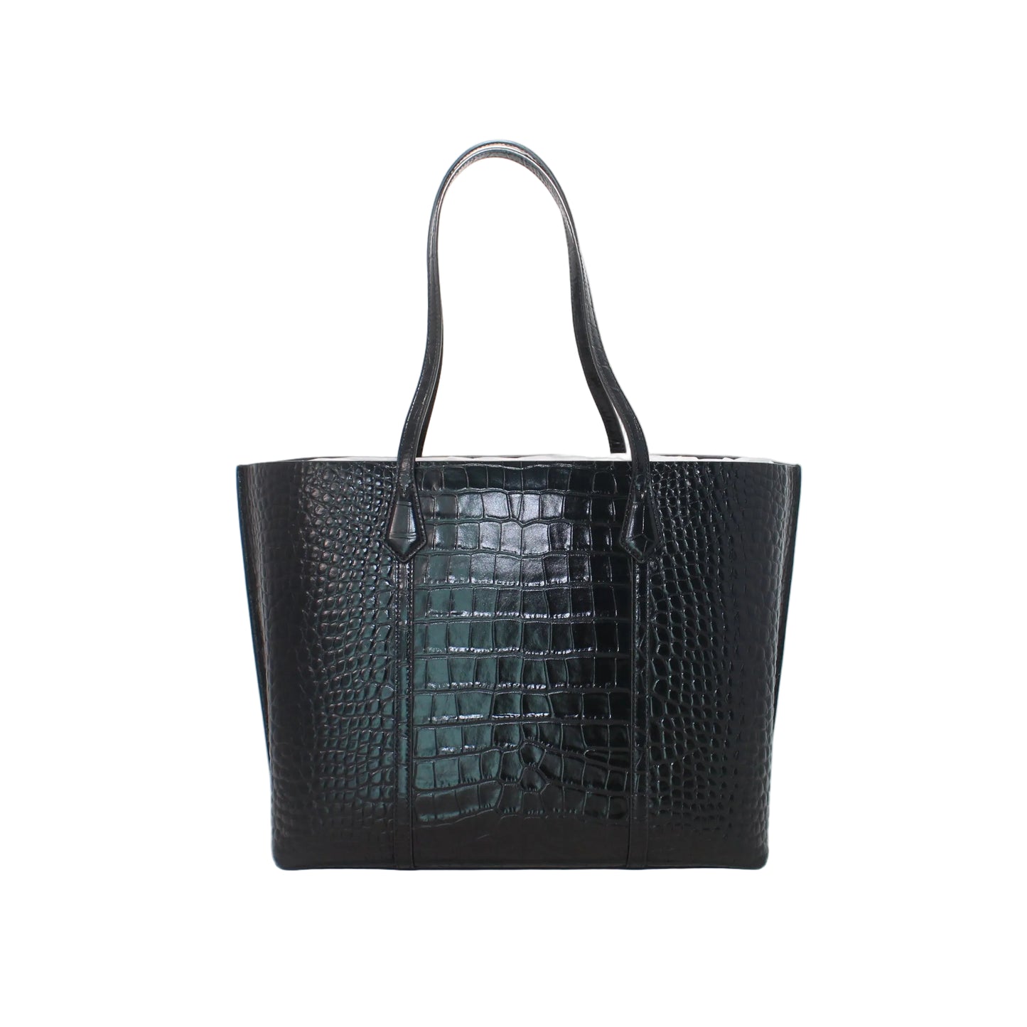 Tory Burch Perry Croc Tote Bag                             