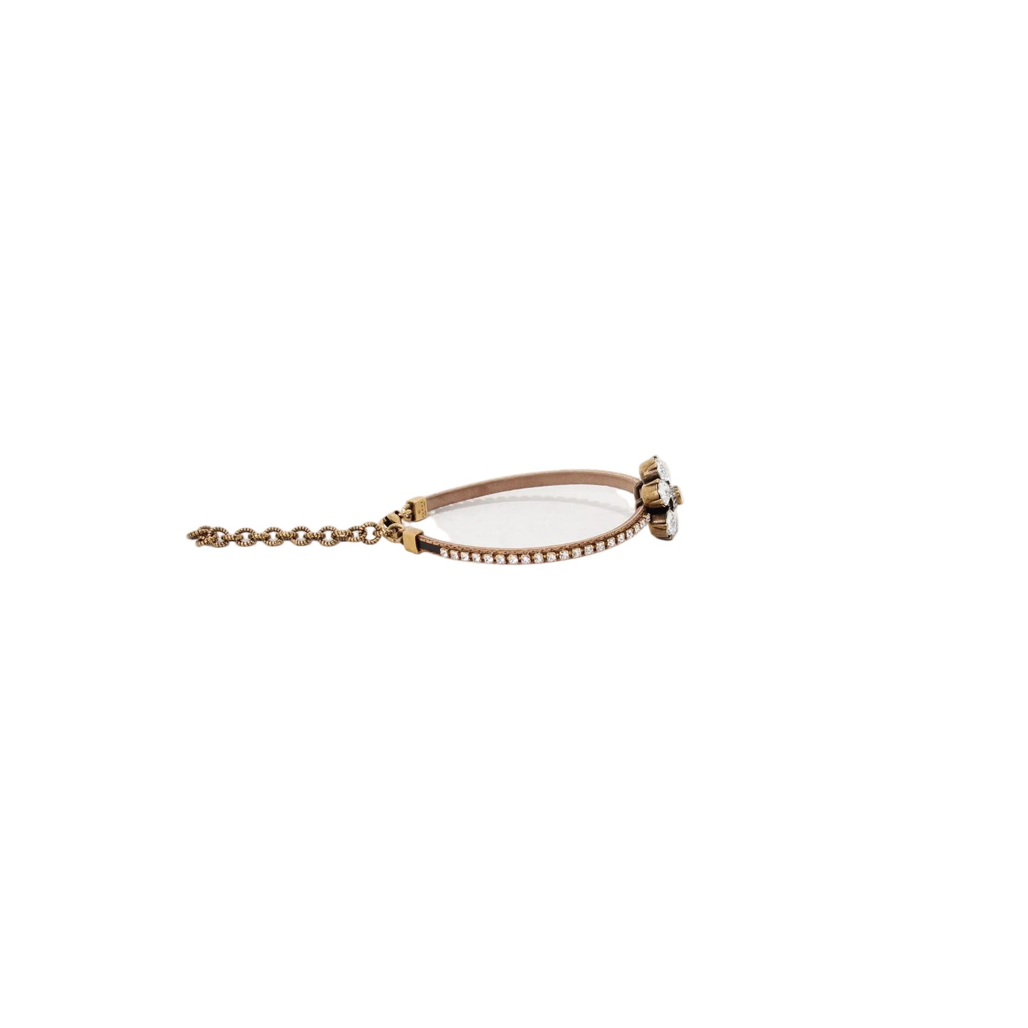 Gucci Crystal Double G Bracelet
