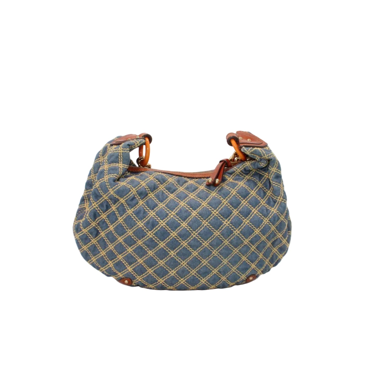 Marc Jacobs Quilted Denim Chain  