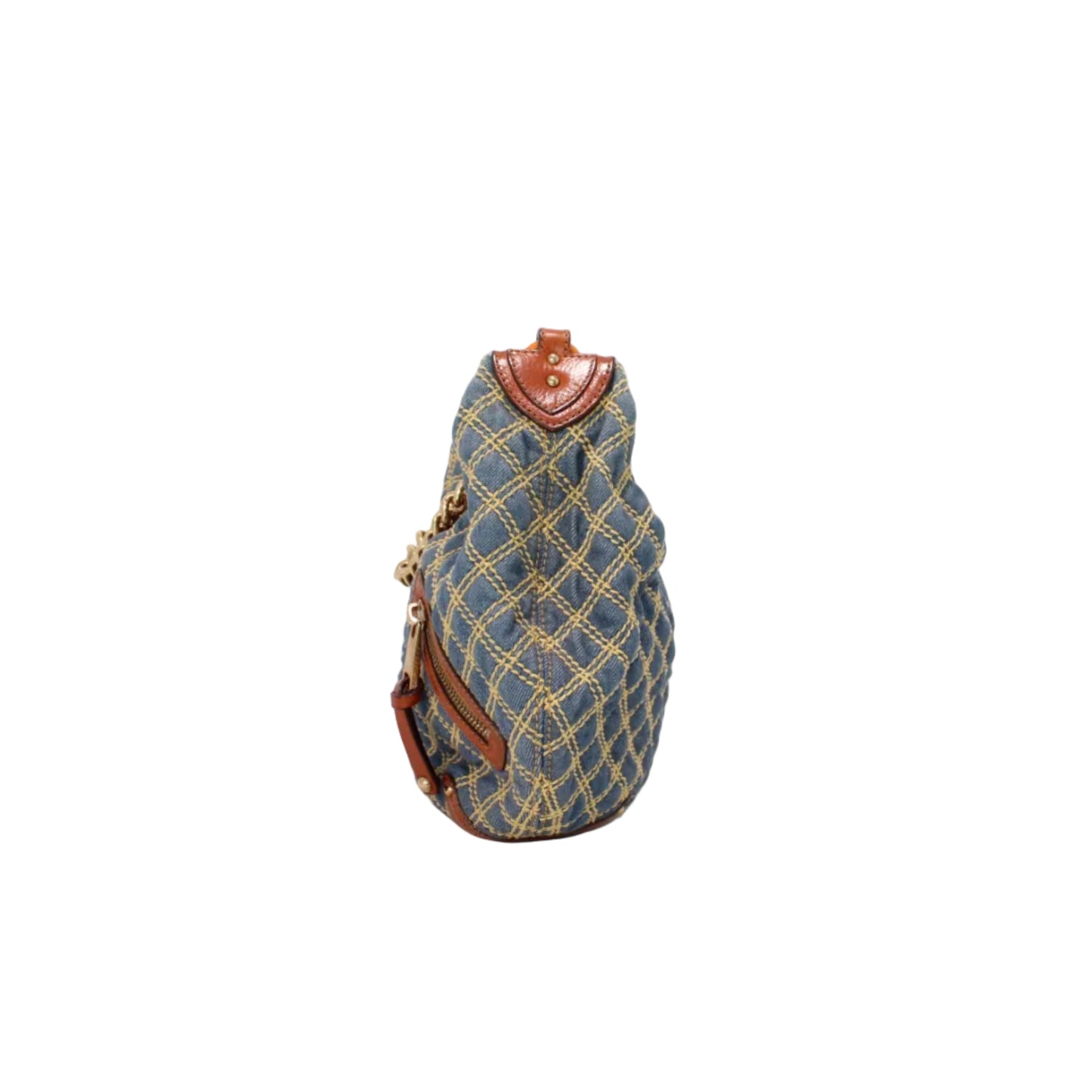 Marc Jacobs Quilted Denim Chain  
