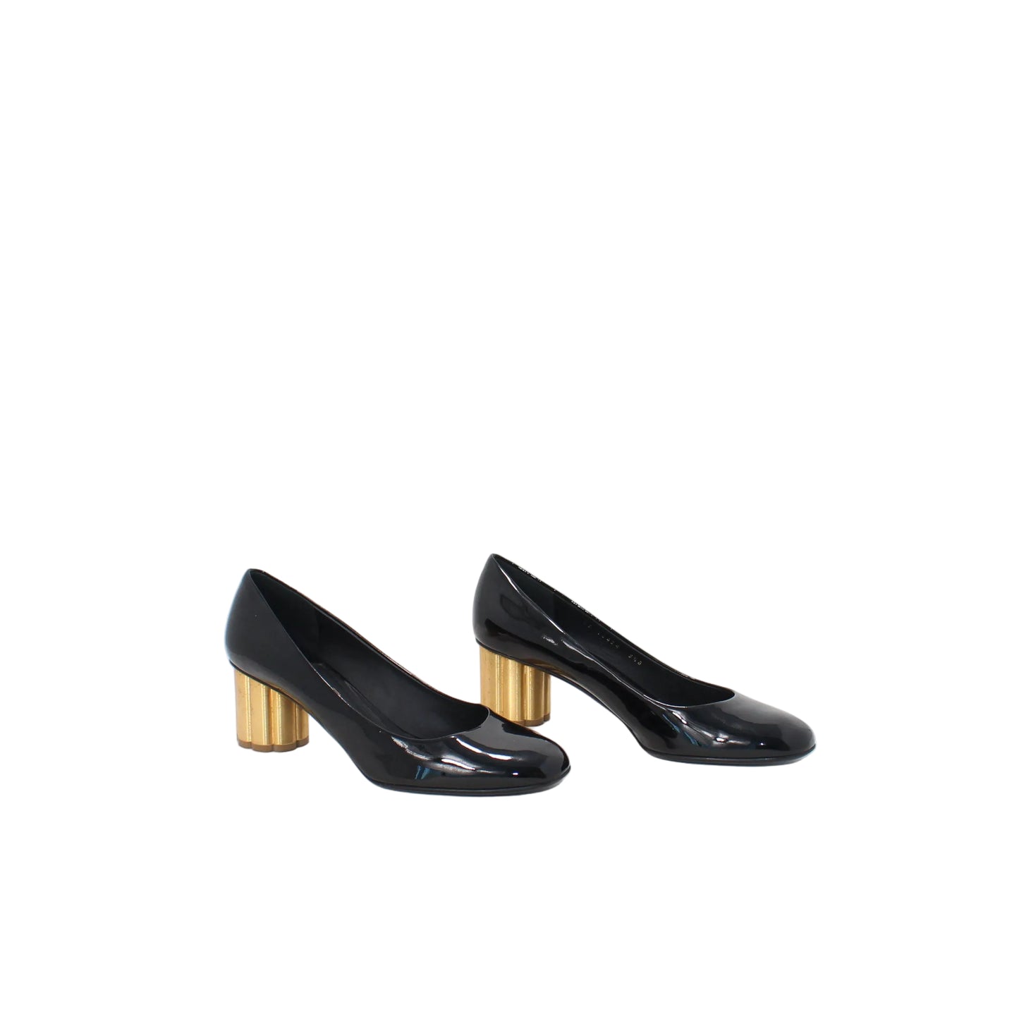 Salvatore Ferragamo Patent Leather Pumps 39.5