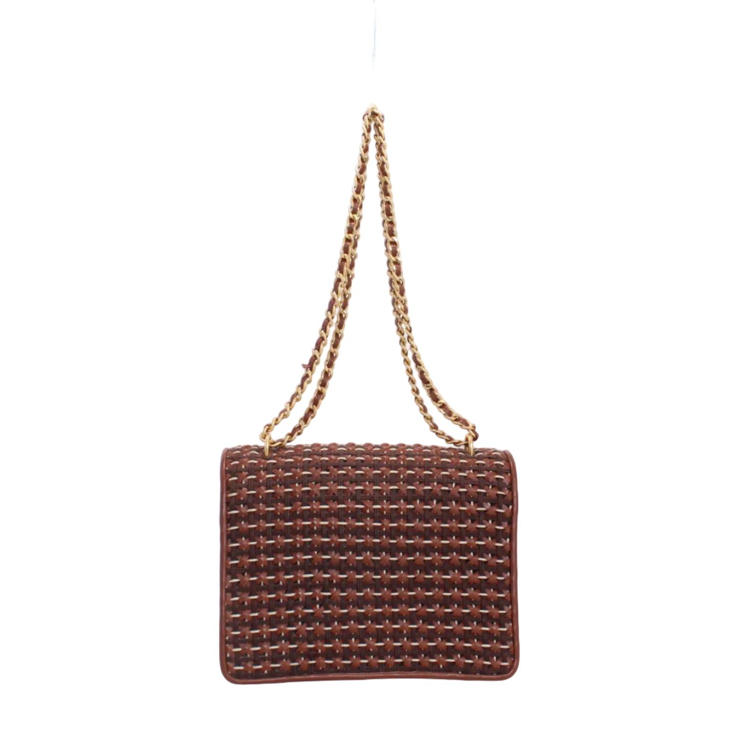 Tory Burch woven leather bag         