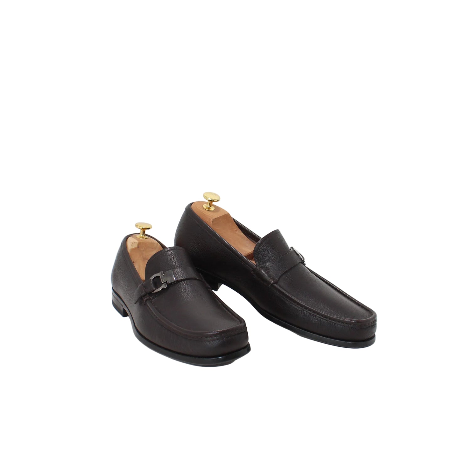 Salvatore Ferragamo Gancini Brown