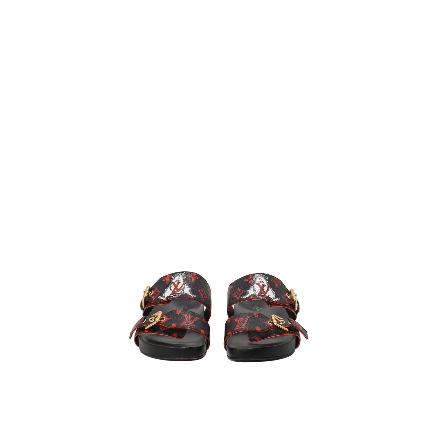 Louis Vuitton Bom Dia Flat Comfort Mules 37,5