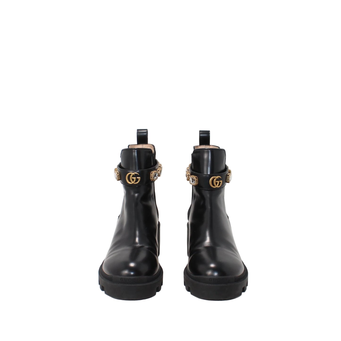 Gucci Trip Chelsea Ankle Boots	40.5