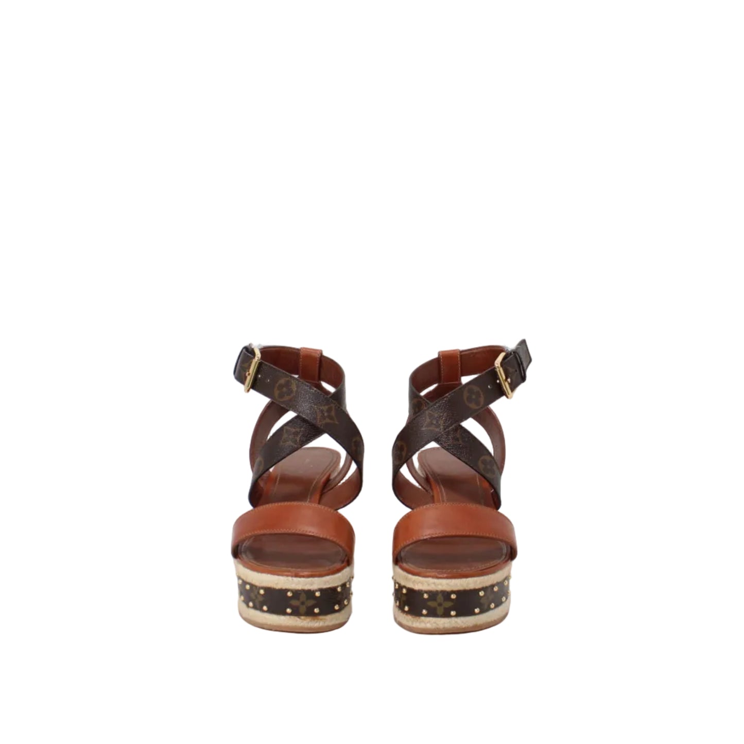 Louis Vuitton Boundary Wedge Espadrilles 40