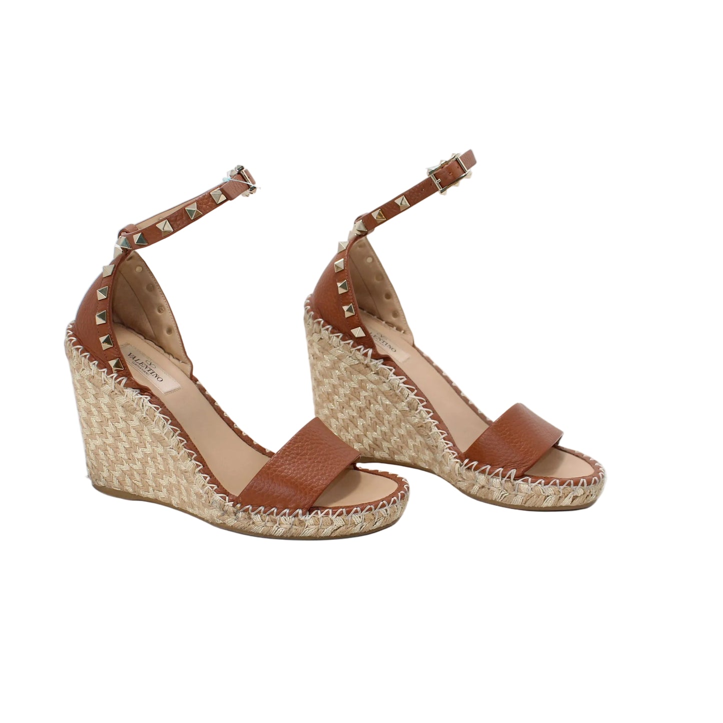 Valentino Garavani Rockstud Wedge Espadrilles talla 37