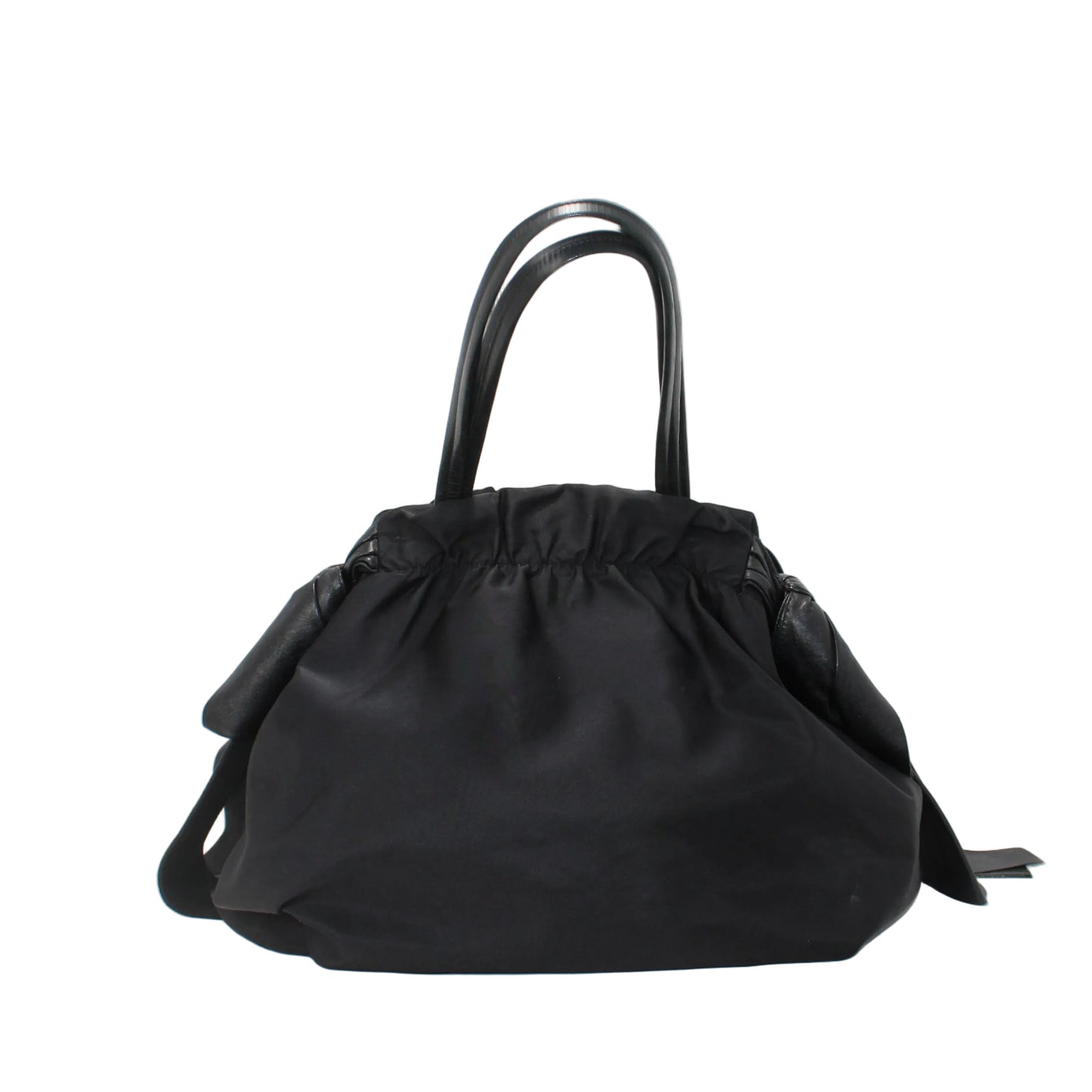 Prada Nylon Bow Shoulder Bag