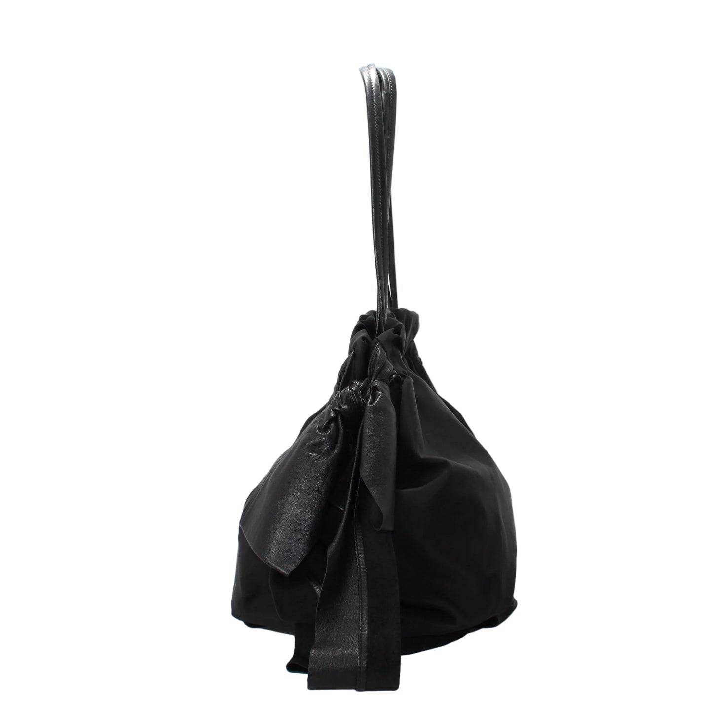Prada Nylon Bow Shoulder Bag