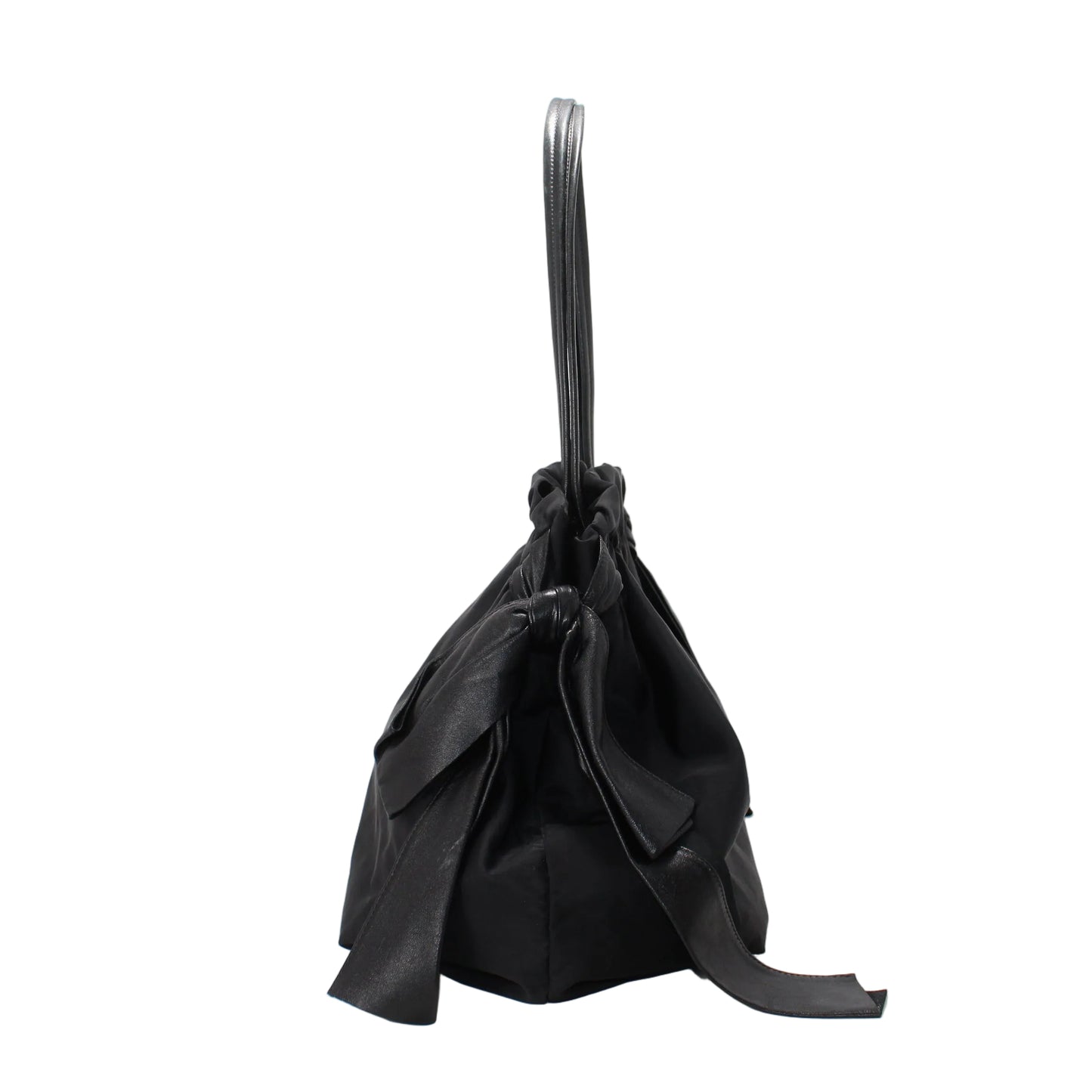Prada Nylon Bow Shoulder Bag