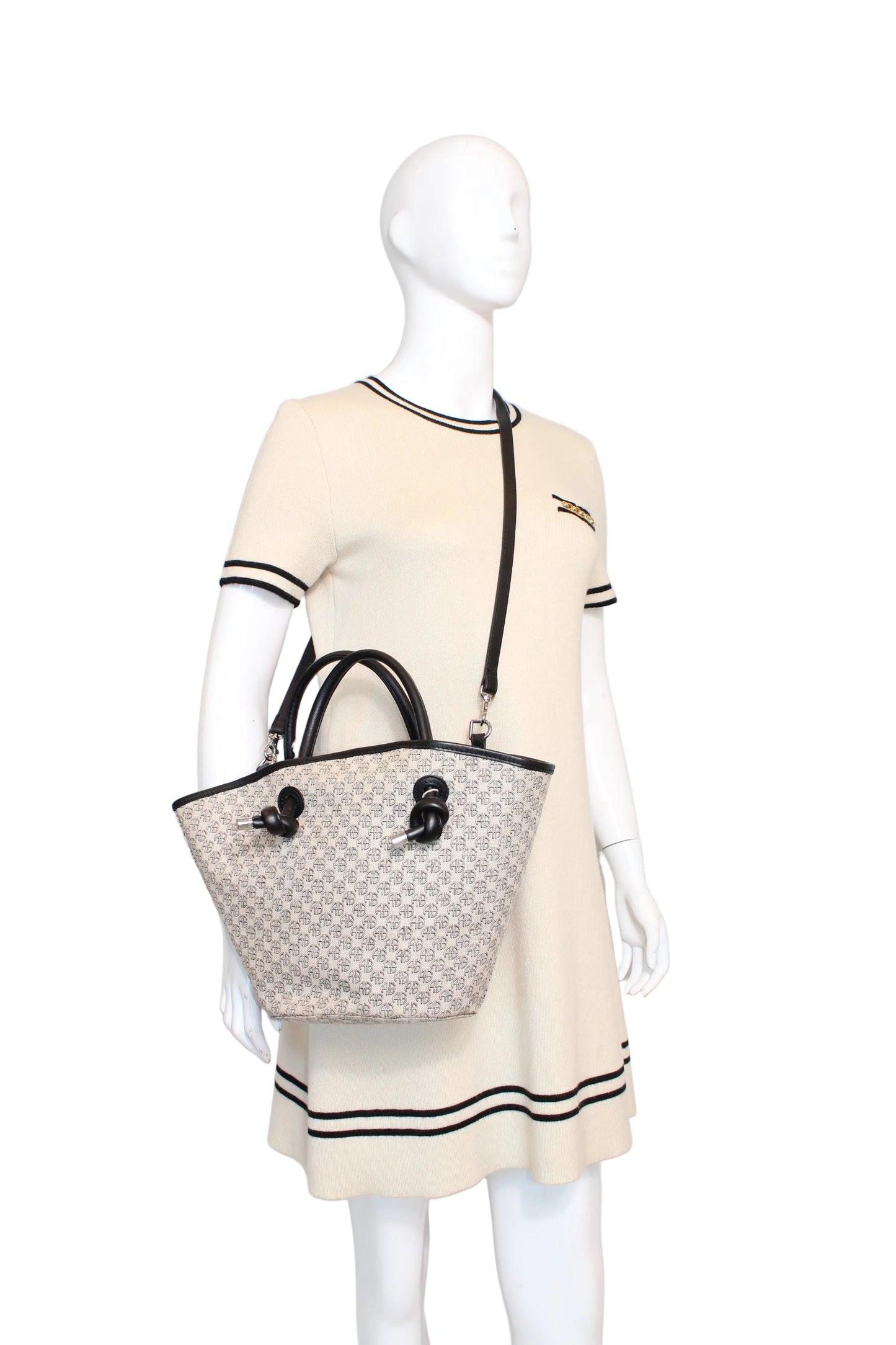 Anine Bing Canvas Bucket Bag   