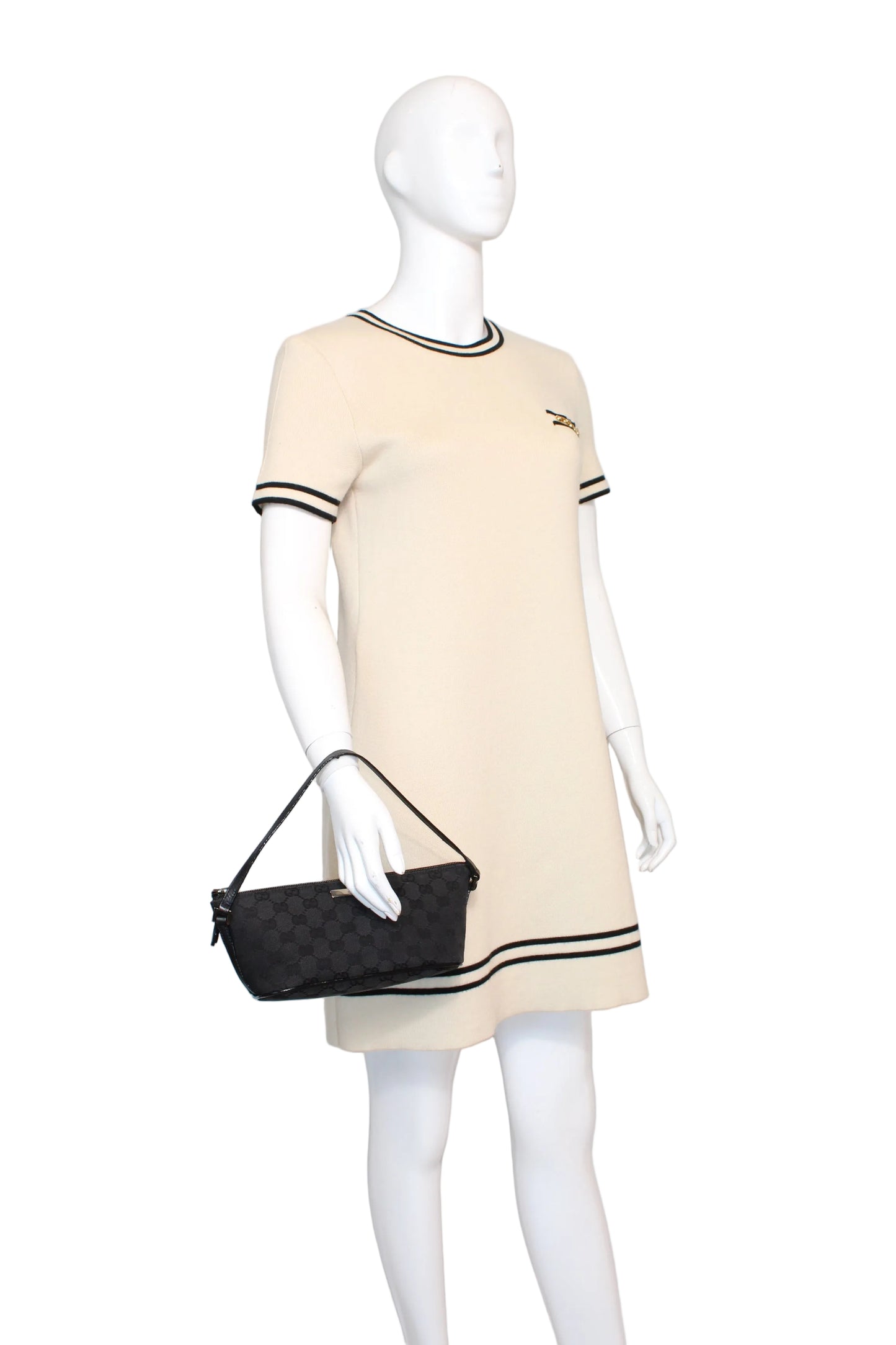 Gucci Canvas Baguette