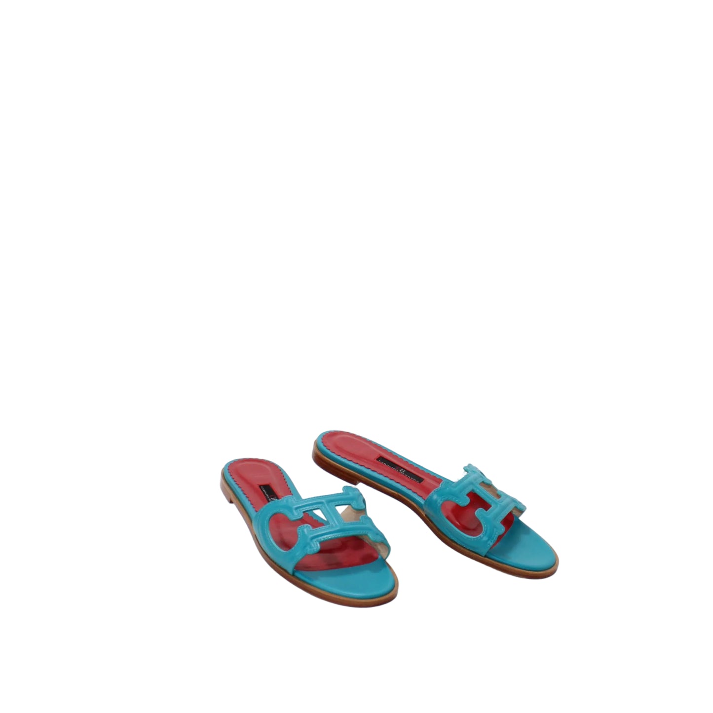 Carolina Herrera sandals blue  37   