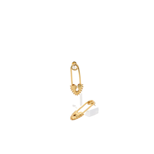 Daniela Salcedo Heart Clip Earrings