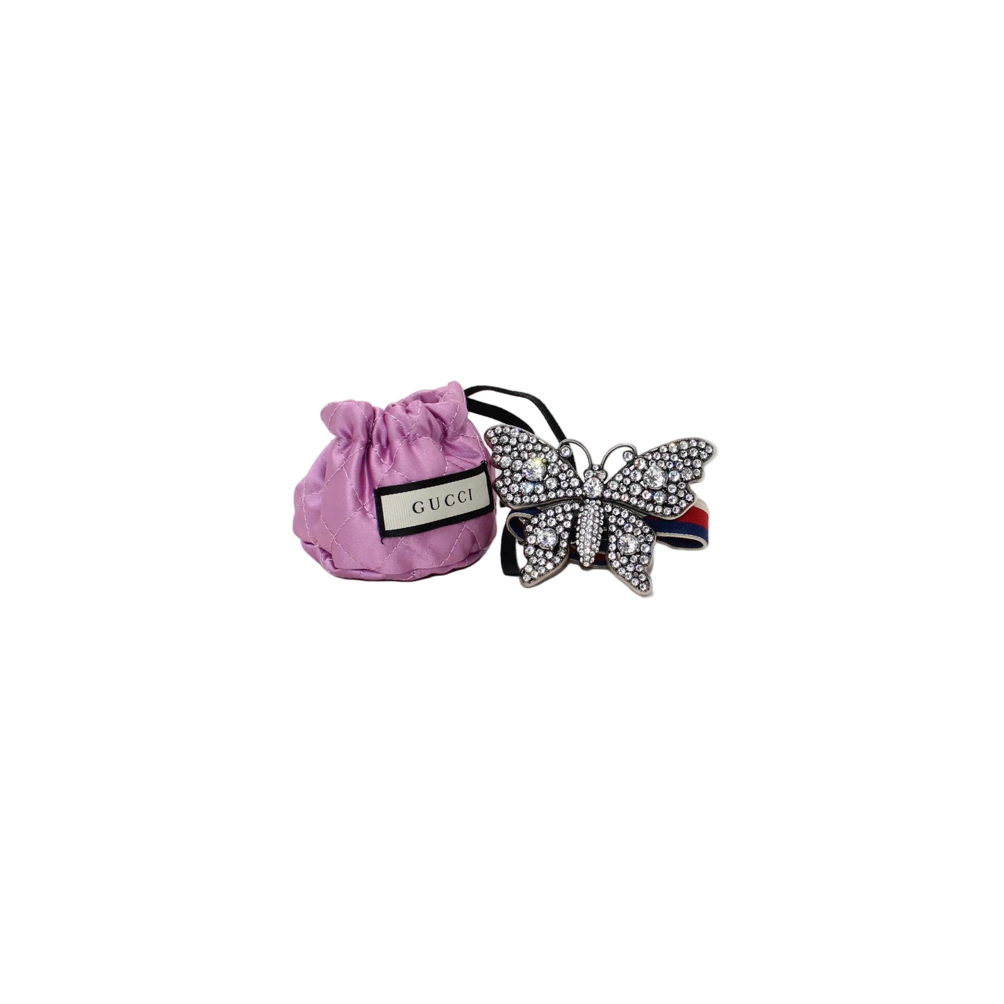  ⁠Gucci crystal butterfly bracelet 