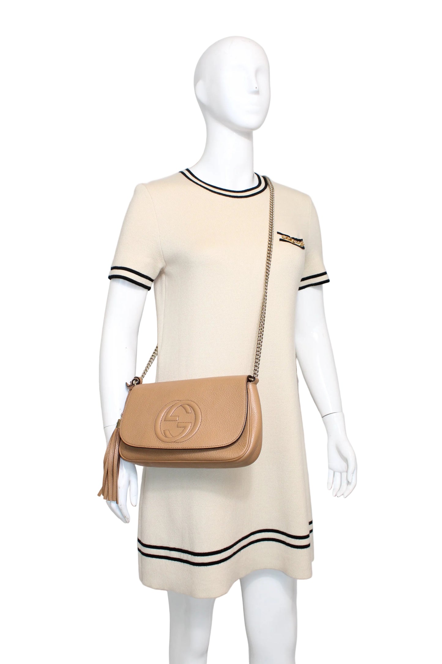 Gucci Printed Bamboo Jackie Bag