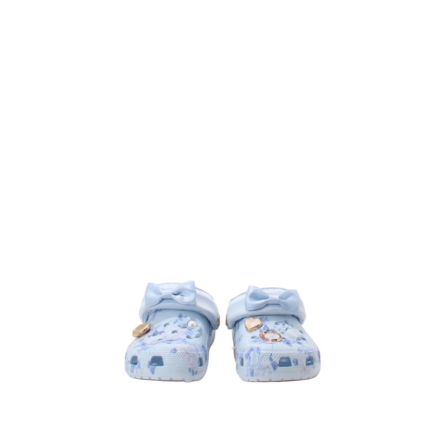  Cross LoveShackFancy Rubber Floral Print Flats  36-37  