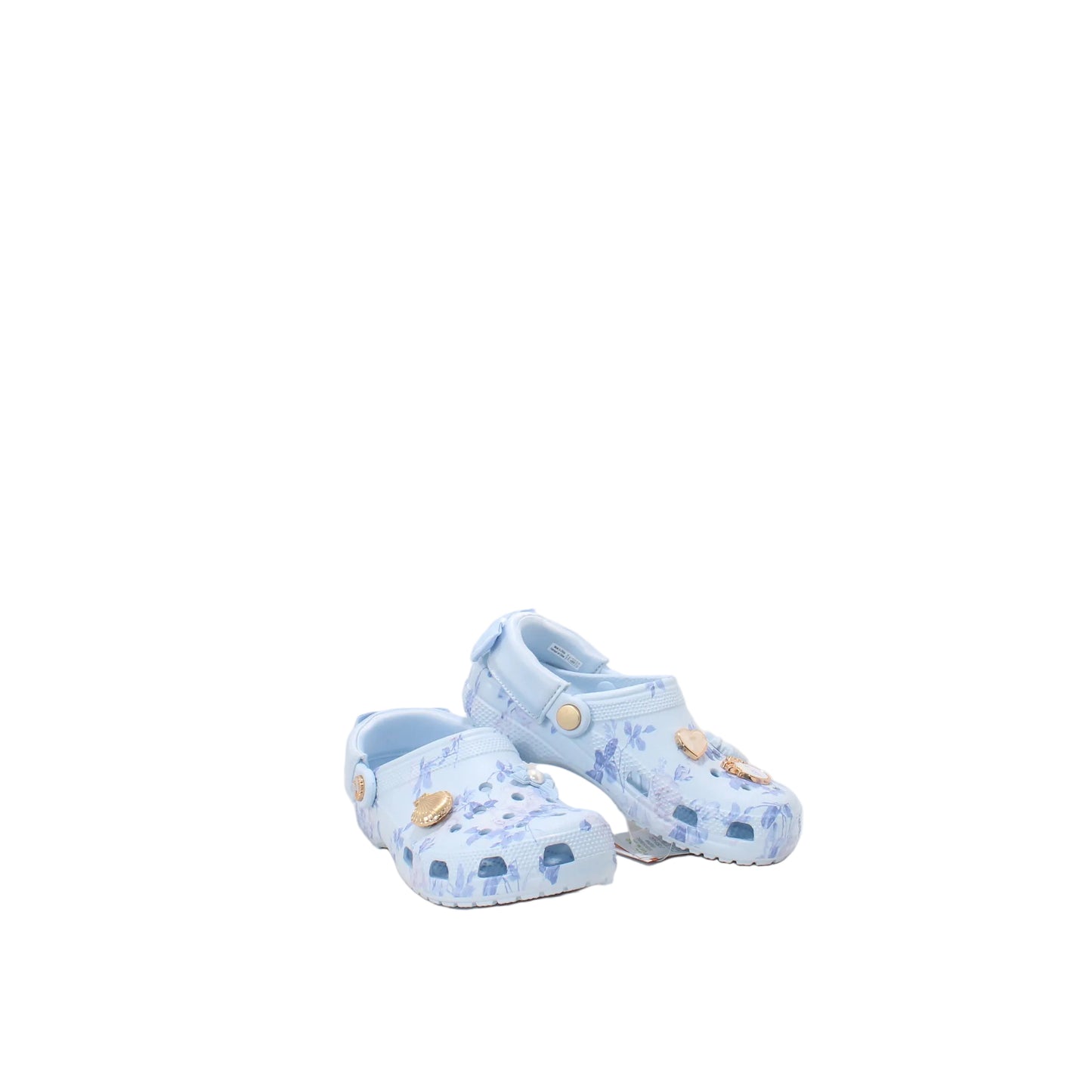  Cross LoveShackFancy Rubber Floral Print Flats  36-37  
