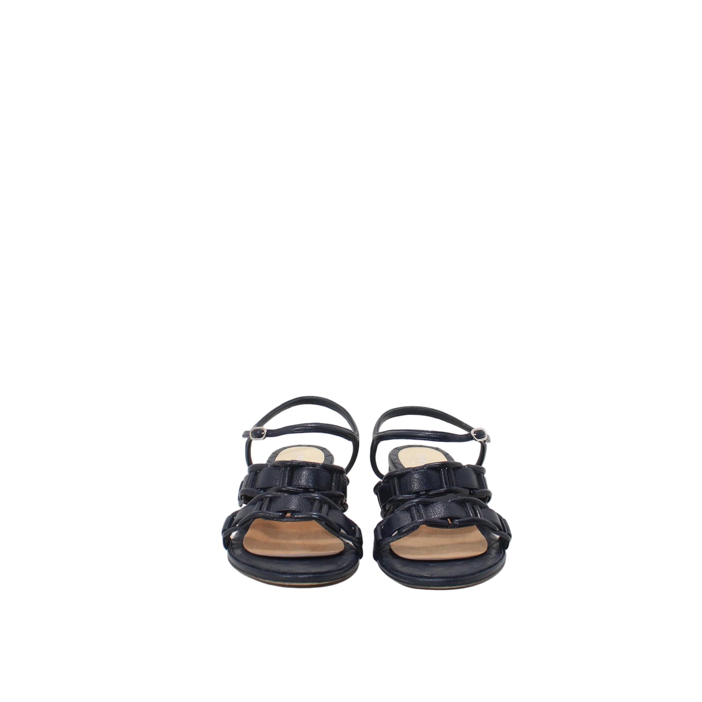 Chanel leather sandals 38.5