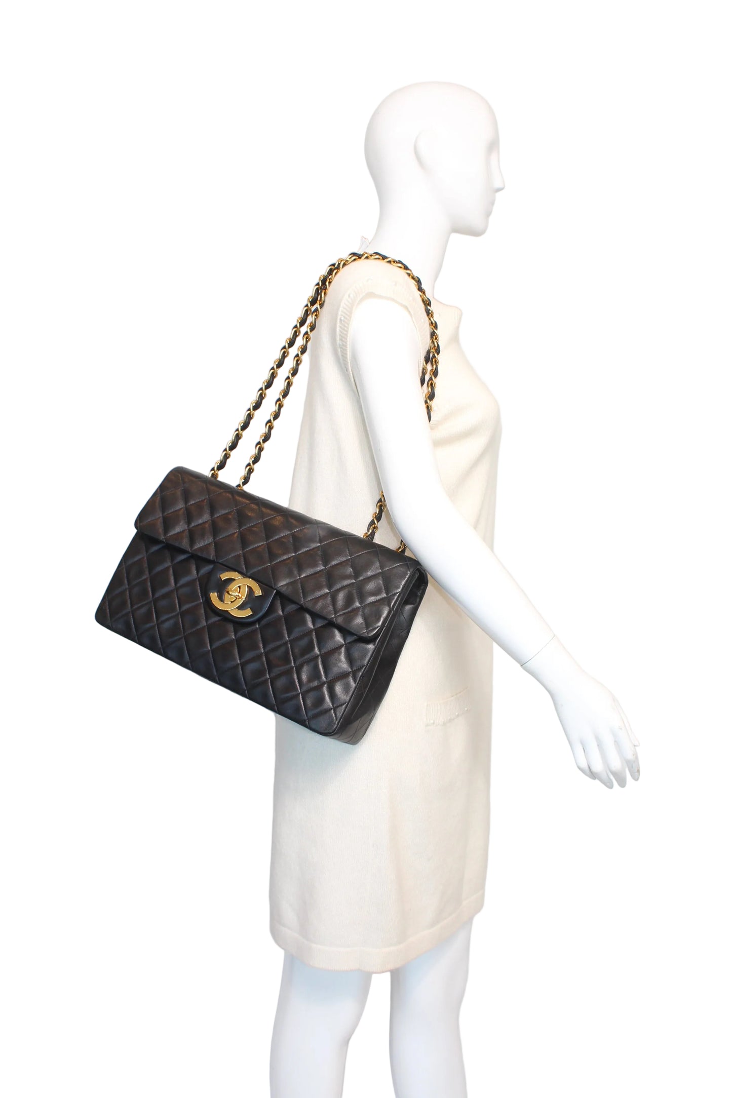 Chanel Vintage Maxi Single Flap Bag