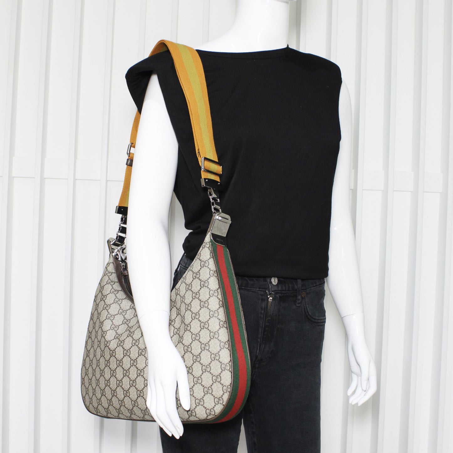 Gucci Attache Large  With Extra Leather Strap And Dustbag