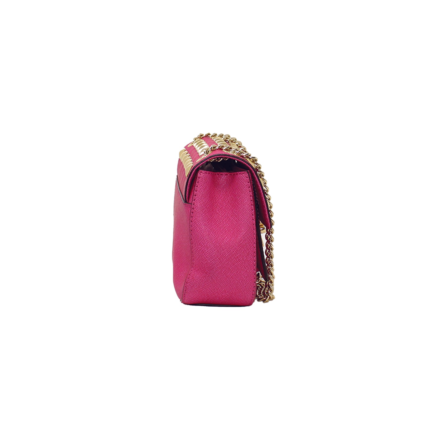 Michael Kors Hot Pink Pyramid Stud  Sloan Bag With Dustbag