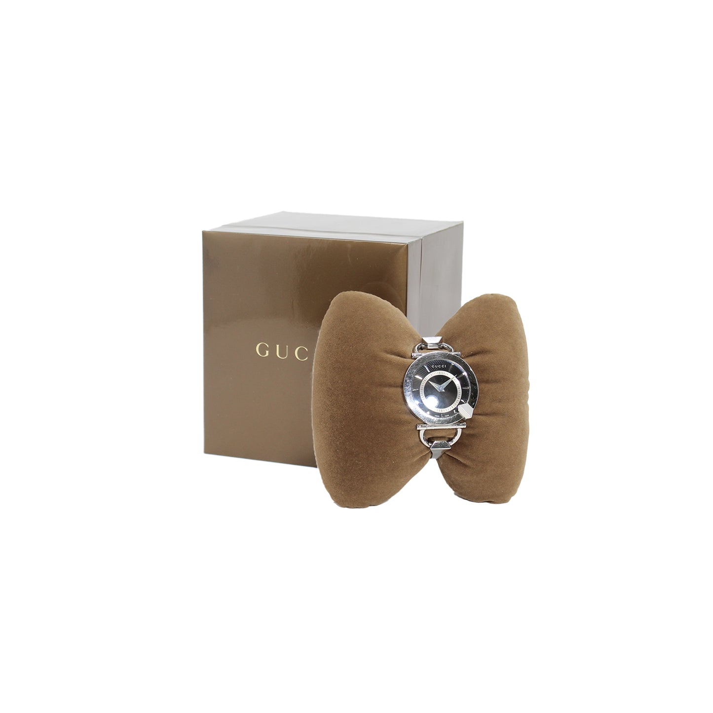 Gucci Women´s Chiodo Stainless Steel Watch 
With Box , And Extra Links