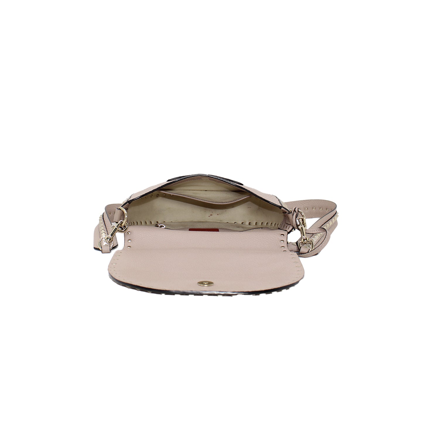 Valentino  grained leather Rockstud Crossbody Bag  with dustbag