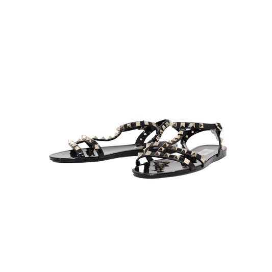 Valentino Flats Rockstud Sandals  Talla 36 with dustbag