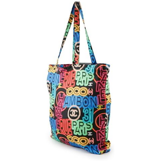 Chanel Caviar Foldable Tote