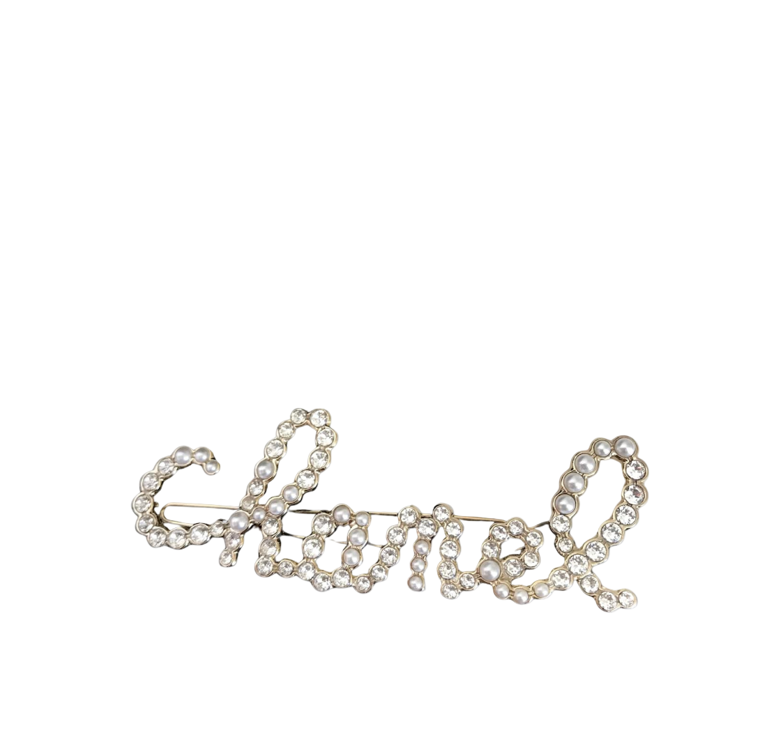 Chanel Logo Hair Clip
