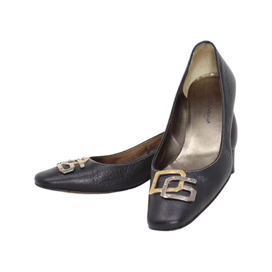 Dolce & Gabbana Leather Heels Talla 38