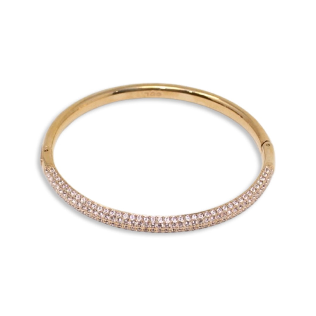 Swarovski Gold Tone Bangle