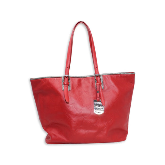 Authentic Longchamp Leather Tote Bag Horse Logo