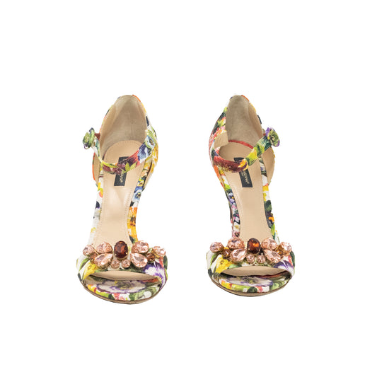 Dolce & Gabbana Be Jeweled Sandals Talla 38