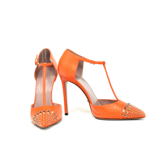 Gucci Orange Pumps - Talla 38
