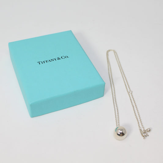 Tiffany Ball Pendant Necklace