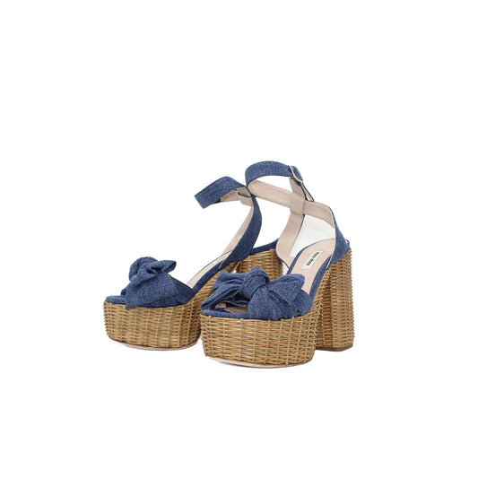 Miu Miu High Heel sandals  Talla 37.5   with dustbag